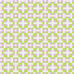 Abstract Cross Pattern generative computational art illustration