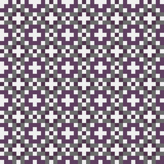 Abstract Cross Pattern generative computational art illustration