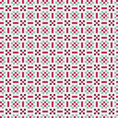 Abstract Cross Pattern generative computational art illustration