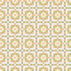 Abstract Cross Pattern generative computational art illustration