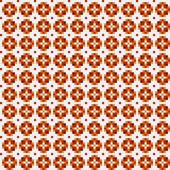 Abstract Cross Pattern generative computational art illustration