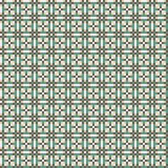 Abstract Cross Pattern generative computational art illustration