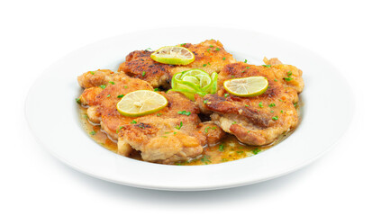 Chicken Francaise This traditional Italian-American Creamy Chicken with Lime