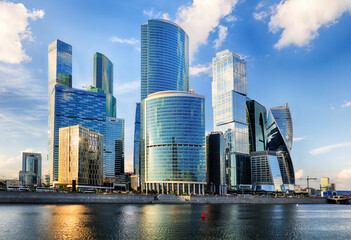 Russia - Moscow skyline, Modern International Bussinec Center