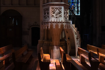 Chaire de la cathédrale St Jean