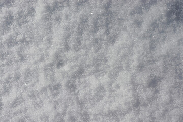 Minimalist Winter Surface. Snowy Sunny Field. Simple Snowy Background ideal for Wall Art, Poster, Room Decoration. 