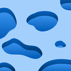 Abstract background of summer in blue, curve 039