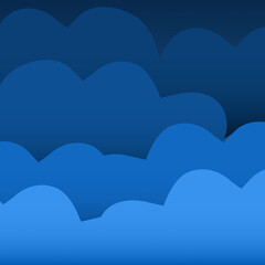 Abstract background of summer in blue, curve 046