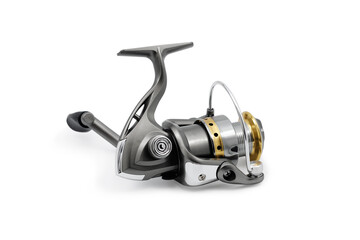 Spinning fishing reel.