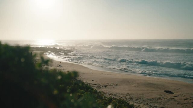 Ballito South African Morning Beach Sunrise 4k HDR
