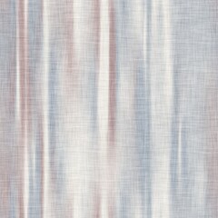 Seamless earth dye batik tribal stripes pattern for interior design, furniture, upholstery, or other surface print. High quality illustration. Woven linen material with blurred earthy colored stripes. © NinjaCodeArtist