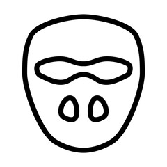 Cricket Mask Icon