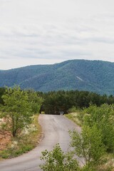 road to the mountains