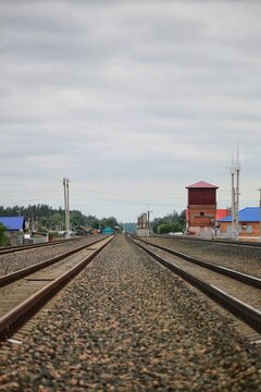 railway in the countryside