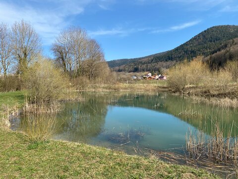 Educational trail and swamp Grand Morcel (Sentier p&eacute;dagogique et marais du Grand Morcel), Vallorbe - Canton of Vaud, Switzerland (Kanton Waadt, Schweiz - Suisse)