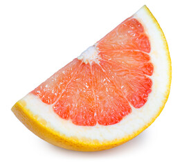 Fresh Grapefruit isolated on white background, Fresh Yellow pomelo on White Background With clipping path, 