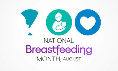 National Breastfeeding month is observed every year in August, Breast milk contains antibodies that help baby fight off viruses and bacteria. It protects against allergies, sickness, and obesity.