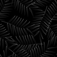 seamless pattern with leaves