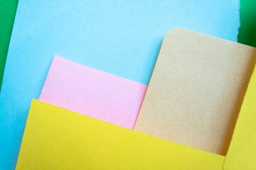 Abstract paper is colorful background, Creative design for pastel wallpaper.