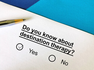 Questionnaire about therapy