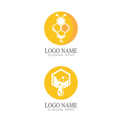 Honeycomb background texture illustration design