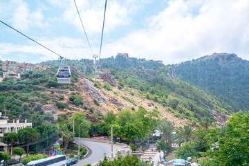 Having a 900 meter line length, Alanya Teleferik has become a symbol of Alanya and offering fascinating journey between Cleopatra beach and Alanya castle, 