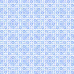 Seamless Geometric Pattern in Frosty Blue color in Tribal Style. High quality illustration for textile, wrapping, fabric, linen, clothes, apparel. Hand drawn watercolor surface design