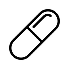 Capsule Icon Vector Art 薬　カプセルのアイコン