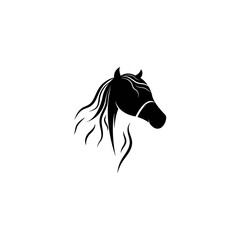 Horse Logo Template Vector illustration