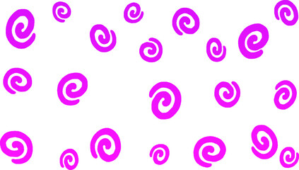 Swirl pattern purple