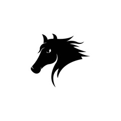 Horse Logo Template Vector illustration