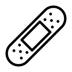 Adhesive bandage icon vector art 絆創膏アイコン