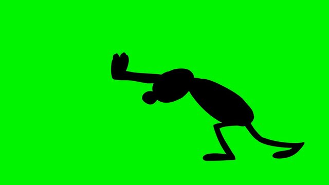 SHADE OF MAN PUSHING SOMETHING
SHADE OF MAN PUSHING SOMETHING