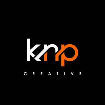 KNP Letter Initial Logo Design Template Vector Illustration