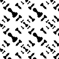 Graphic chess pattern for your design and background