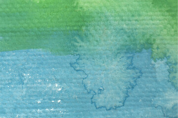 Fototapeta na wymiar Green abstract watercolor texture background, plain green tones watercolor background.