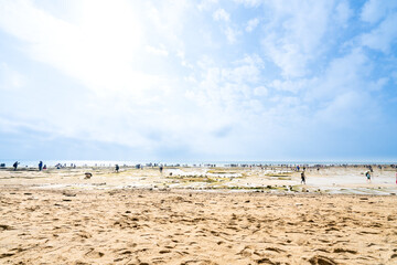 Fototapeta na wymiar A beach at Weizhou Island in Beihai, Guangxi, China