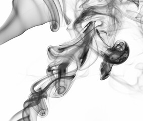 Abstract element smoke background