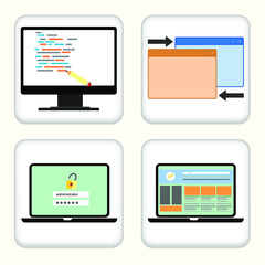 Vector illustration Set for Re-factoring, Random Application and more.... EPS10