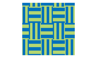 Blue and green pattern