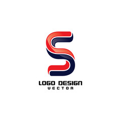 Abstract S Company Logo Template Vector