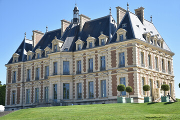 Fototapeta na wymiar Façade du château de Sceaux, France