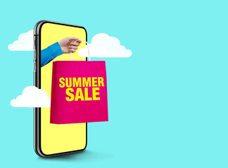 shopping online concept