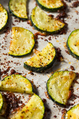 Homemade Oven Roasted Zucchini Slices