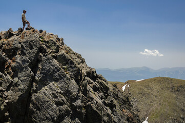 Carlit summit (Pyrenees Orientales, France)