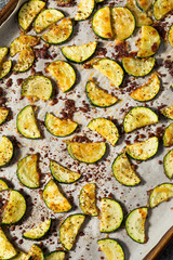Homemade Oven Roasted Zucchini Slices