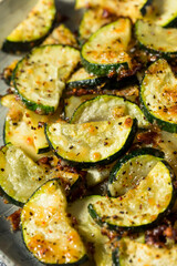 Homemade Oven Roasted Zucchini Slices