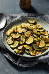 Homemade Oven Roasted Zucchini Slices