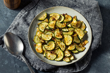 Homemade Oven Roasted Zucchini Slices