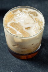 Refreshing Boozy White Russian Cocktail